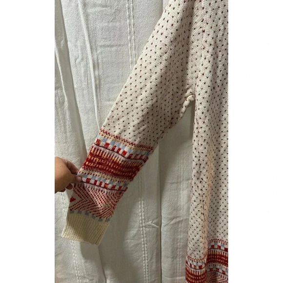 Misassy womens boho open front long cardigan duster sweater loose long sleeve LG - Picture 5 of 5